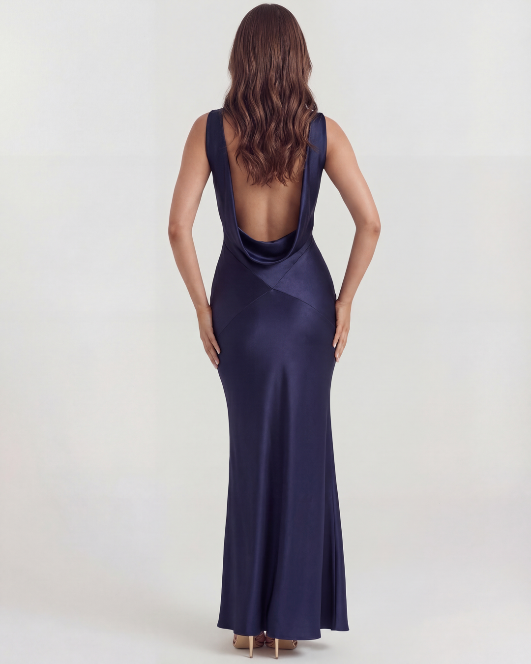 Ella | Elegant Draperad Maxiklänning 5