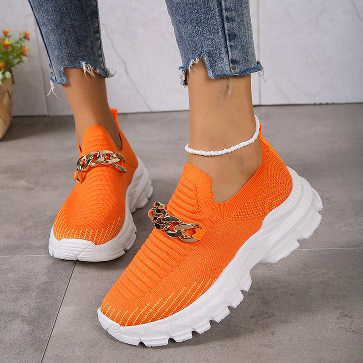 Emma | Elegant Mesh Slip-On Skor 1
