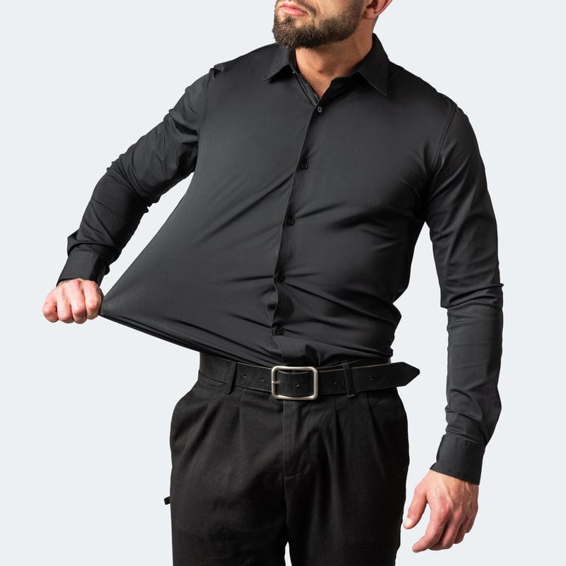 Ethan | Skrynkelfri Bekväm Stretchskjorta för Herr 0