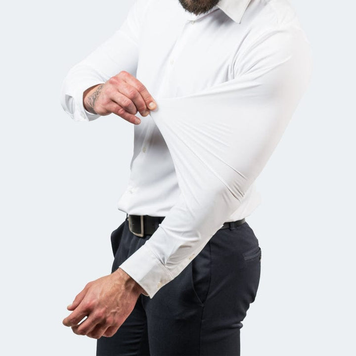 Ethan | Skrynkelfri Bekväm Stretchskjorta för Herr 8