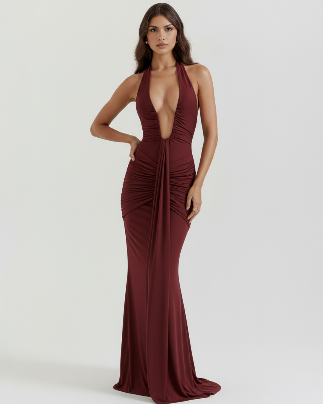 Mia | Dramatic Elegant Maxi Dress 3