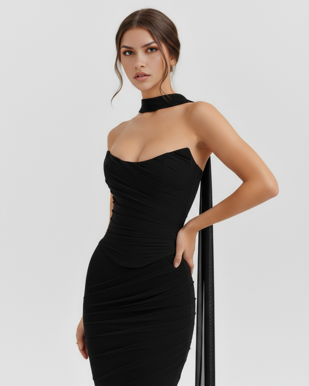 Mia | Elegant Tre-delad Maxi Set 2