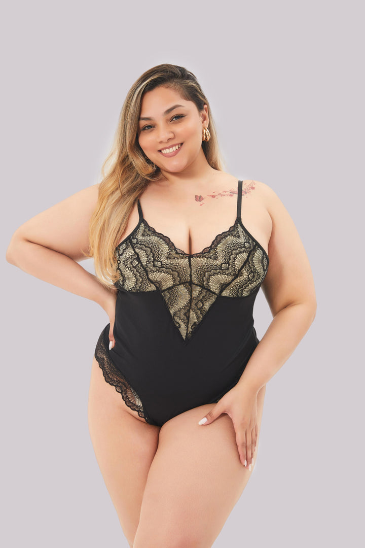 Sophie | Elegant Formande Spets Bodysuit 0