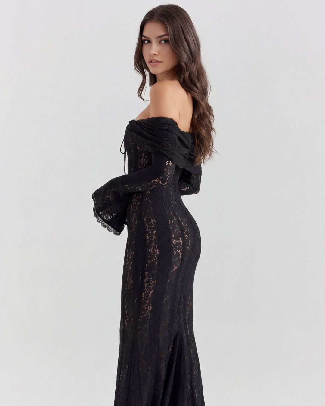 Sophie | Elegant Off-Shoulder Maxiklänning 2