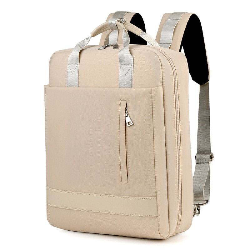 Stöldskyddsryggsäck | Unisex Ryggsäck med USB-port | Rymlig och Elegant för Säker Resa 0
